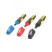 Set of 3 multi-colored FatMax markers with flat tips (black-red-blue) STANLEY 0-47-315