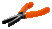 Плоскогубцы с рукоятками с покрытием из ПВХ, 180 мм, промышленная упаковка