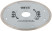 Solid diamond cutting disc (wet cutting), for working with tiles, 125x1.4x5.0x22.2 mm