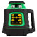 Rotary laser level AMO ROTOR 300G with green beam