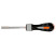 Screwdriver with ratchet and diode illumination 808050L