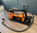 Foot-mounted two-stage hydraulic pump NG-7008 (700 bar, 0.8 L, 1.8 m high pressure) MALIEN
