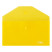 Envelope folder on the button STAMM C6, 180mkm, plastic, transparent, yellow