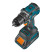 Cordless drill-screwdriver BORT BAB-21S (2x2Ah+battery)