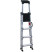 Khazar Aluminum Stepladder 4 steps