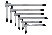 Set of T-shaped hex keys 2.5 - 8 mm, 6 pcs