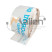 Alarm detection tape "Aqueduct" LSVD 200 with the logo "Attention! Water pipe" width 200mm, thickness 200mm, length 150m color white-blue RASPBERRY