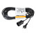 Extension cord ProConnect PVS 2x0.75, 10 m, used, 6 A, 1300 W, IP20, black (Made in Russia)