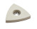 MFI PRACTICE polishing nozzle delta, felt, 80 mm (240-393)