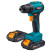 Cordless screwdriver drill BORT BAB-21-BLK (2x1.5Ah)