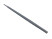 Напильник круглый L400 №1 (2822-0036) TORNERI Т021536