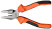 Professional pliers with offset hinge, CRV, 164 mm.// HARDEN