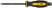 Impact screwdriver, S2 steel, hexagon.stinger, turnkey firing pin, rubberized handle, Pro 5x100 mm PH1