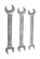 A set of 3 pcs horn keys (10x11,12x13,14x17)