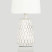 Rivoli Bertha 7071-502 Table Lamp 1 * E14 40W ceramic White
