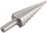 HSS step drill for metal, 9 steps, 4-20 mm
