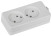 ERA K-2 block 2 sockets without grounding white