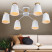 Chandelier Rivoli Adna 9112-306 6 * E27 40W modern