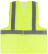Yellow signal vest, 1 horizontal and 2 vertical stripes, 80 gr., size XXL