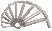Набор шестигранных Г-образных ключей 2 - 8 мм, 8 шт, никелированные, на кольце