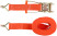 Load fastening strap, ratchet mechanism 196 mm, tape 50 mm x 10 m, 2000 / 4000 kg