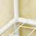 Corners connectors for greenhouses for seedlings 75 and 100 cm high replaceable 10 pcs. Geoplastboard color white