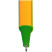 Berlingo "Rapido" capillary pen green, 0.4 mm, triangular