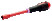 Insulated screwdriver with ERGO handle for 9x125 mm hex head screws