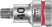 8767 B HF TORX® Zyklop End head with insert, DR 3/8", with fixing function, TX 40 x 35 mm