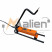 Two-stage foot hydraulic pump NN-7025 (700 bar, 2.5 L, 1.8 m RVD) MALIEN
