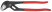Клещи переставные с гребенчатым шарниром, 34 мм (1 5/16"), под ключ 36 мм, L-250 мм, серые, 1-к ручки