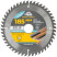 Circular saw blade for laminate 185 x 30 x 48T + 2 rings: 30/20 and 20/16 mm