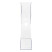 Paper tray vertical STAMP "Asset", transparent, width 70mm