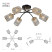 Chandelier Rivoli Emanuelle 9101-306 6 * E27 60W modern