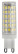 Лампа светодиодная ЭРА STD LED JCD-9W-CER-827-G9 9Вт керамика капсула теплый белый свет G9