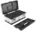 Plastic tool box 18" (450x250x195 mm) stainless steel locks and walls. steel