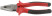 Optima combination pliers, two-tone rubberized handles, 200 mm polished steel