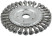 Corkscrew, "wheel" type, seat diameter 22.2 mm, 150 mm twisted steel wire