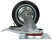 Swivel wheel bearing with brake RAD AB 75