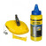 A set of a marking cord in a 30 m plastic case, a bottle of 115 g chalk powder and a STANLEY 0-47-443 suspension level