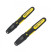 Set of 2 black FatMax markers with flat tip STANLEY 0-47-314