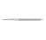 Triangular pointed file without handle 100 mm, personal notch