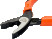 Комбинированные плоскогубцы с рукоятками ERGO, оксидированные, 200 мм, промышленная упаковка