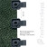 Fasteners for shading and facade mesh 20 pcs color black