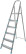 Steel ladder, 6 steps, weight 6.4 kg