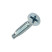 Self-tapping screw window KRANZ drill, 3.9x25, white zinc, box (500 pcs./pack.)