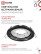 Светильник встраиваемый GX53R-standard RBC-10PACK под GX53 черный хром (10 шт./упак.) IN HOME