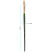 Brush artistic bristles Gamma "Landscape", flat-oval No.8, long handle