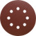 Paper-based sandpaper, self-locking PS 22 K, 125, 89485