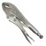 Locking pliers with curved clips 180mm CR-V prof WP231058 WORKPRO